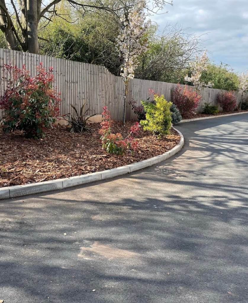 planting schemes by green space grounds maintenance in staffordshire and the midlands