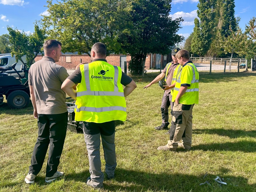 Staff training at Green Space Grounds Maintenance